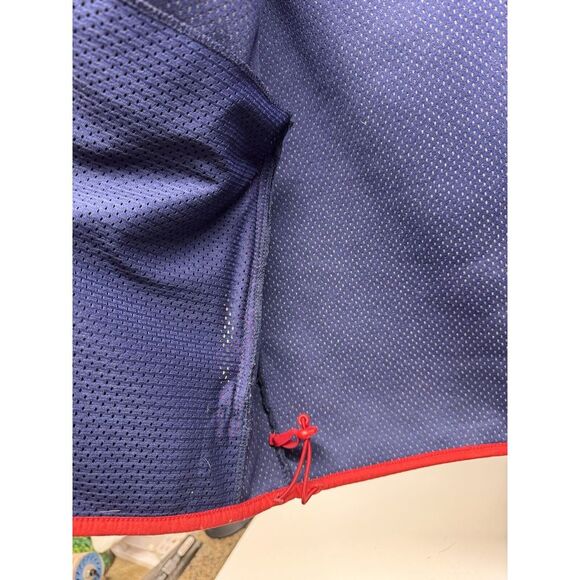 Vintage Vineyard Vines #100134 Sherpa Fleece‎ Men's Vest - Red and Blue - Small - Picture 10 of 15